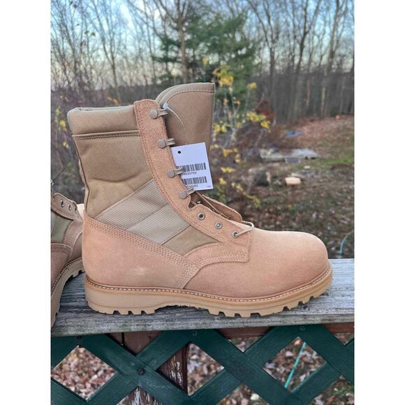 Thorogood 8" Steel Toe Hot Weather Military Work Boot (U.S.A. Made) 15 Narrow  N - Picture 7 of 11